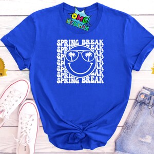 Spring Break Vibes Vacation Shirt, Spring Break Matching Shirts, Girls Trip Spring Break, Spring Break T-shirt, Spring Vacation Shirt