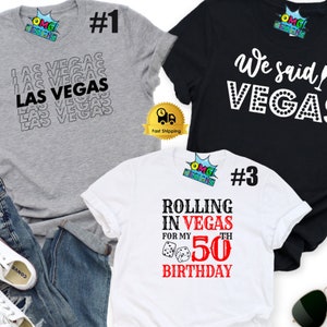 The Vegas Trip 2023 Shirt, Las Vegas Shirt, Nevada Shirt, Las Vegas Trip Shirt, Funny Shirt, Custom Birthday Trip Shirt,, Las Vegas Squad