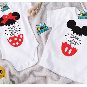 Disney Happy Easter shirt, Cute Easter shirt,Easter bunny shirt, Easter Matching Shirt Easter shirt,Happy Easter,Easter bunny shirt,