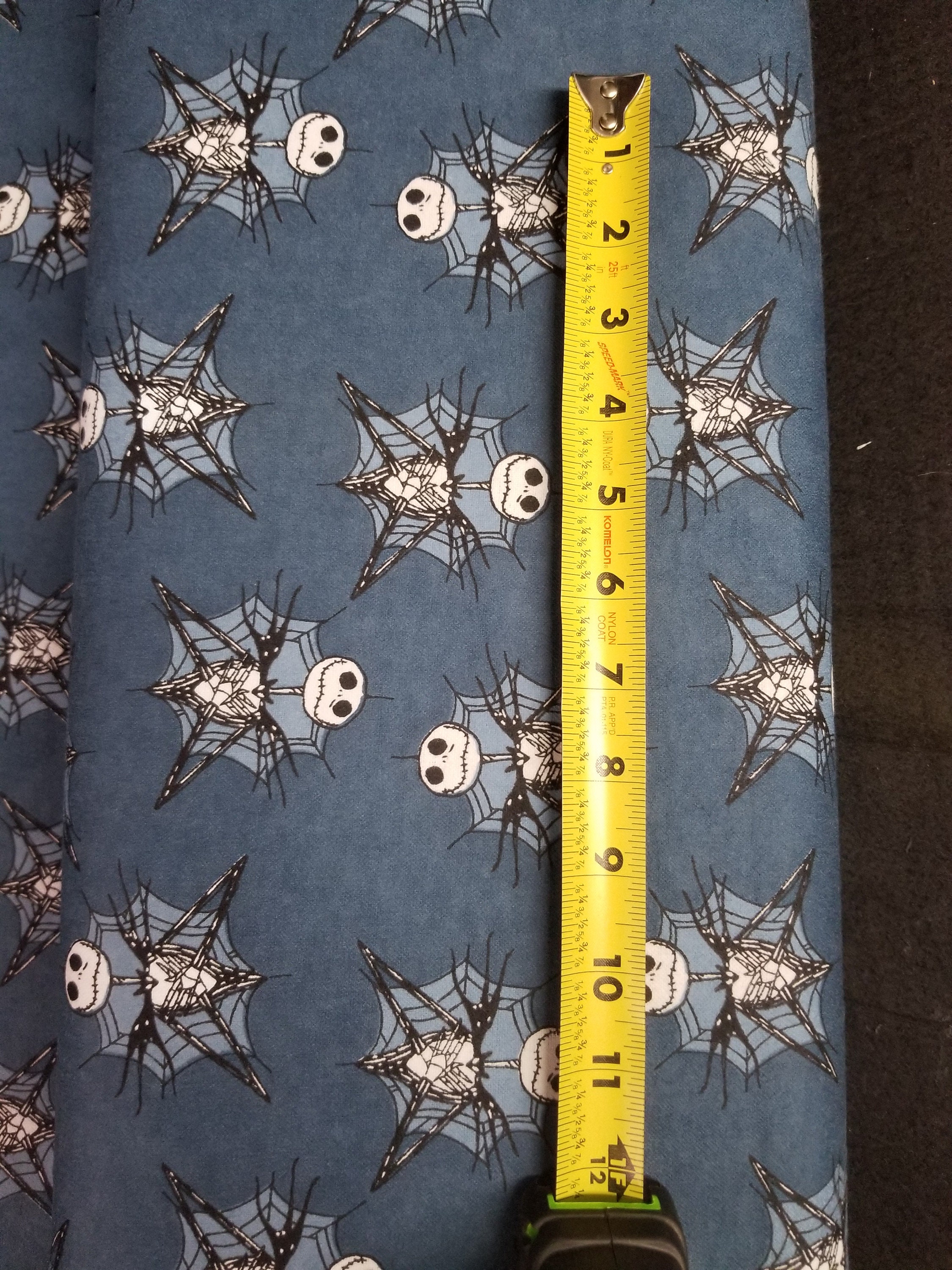 Nightmare Before Christmas Flannel Fabric Etsy