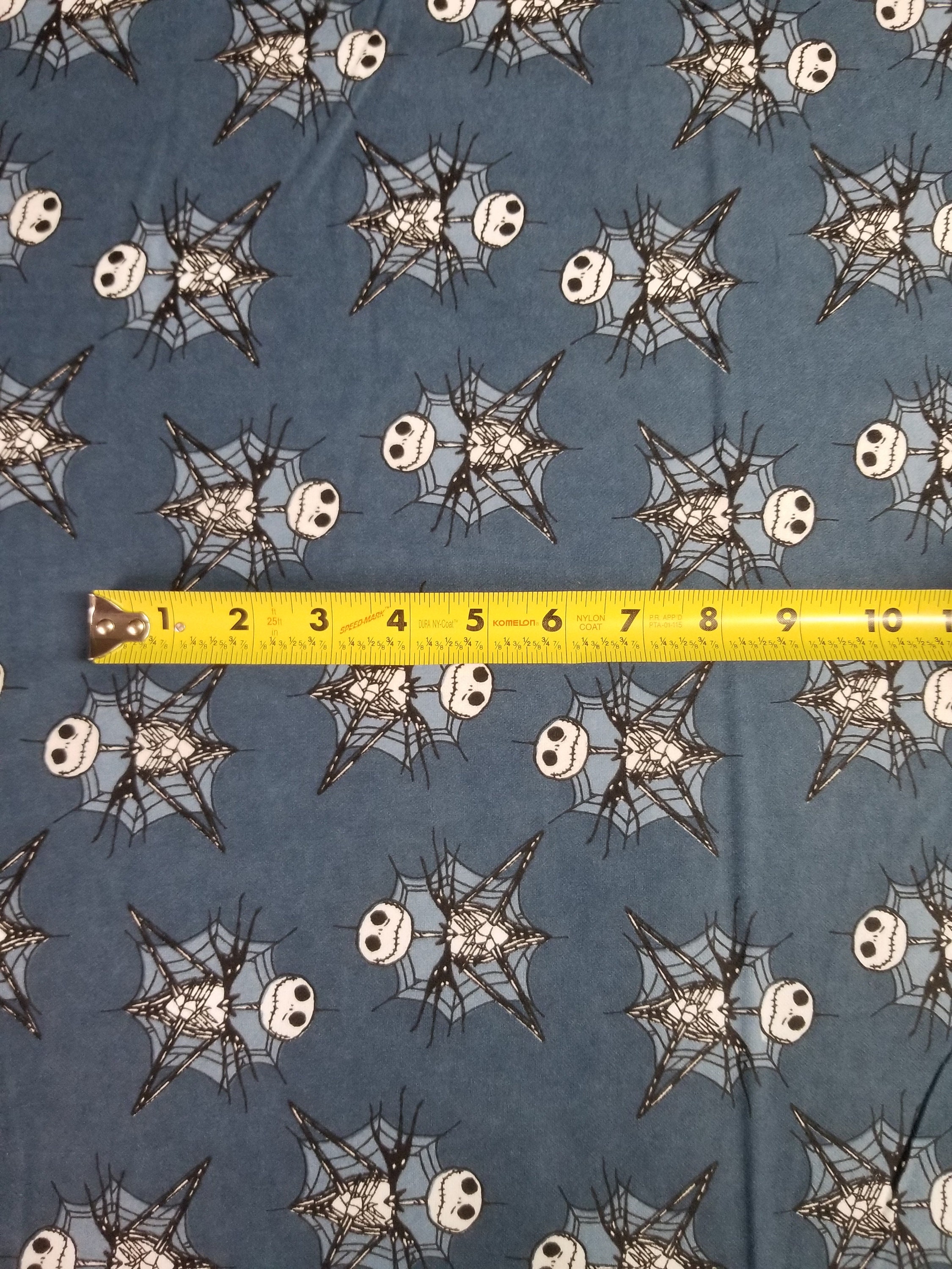 Nightmare Before Christmas Flannel Fabric Etsy