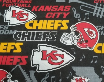 Chiefs Fabric Etsy