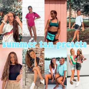 SUMMER TAN Lightroom Presets