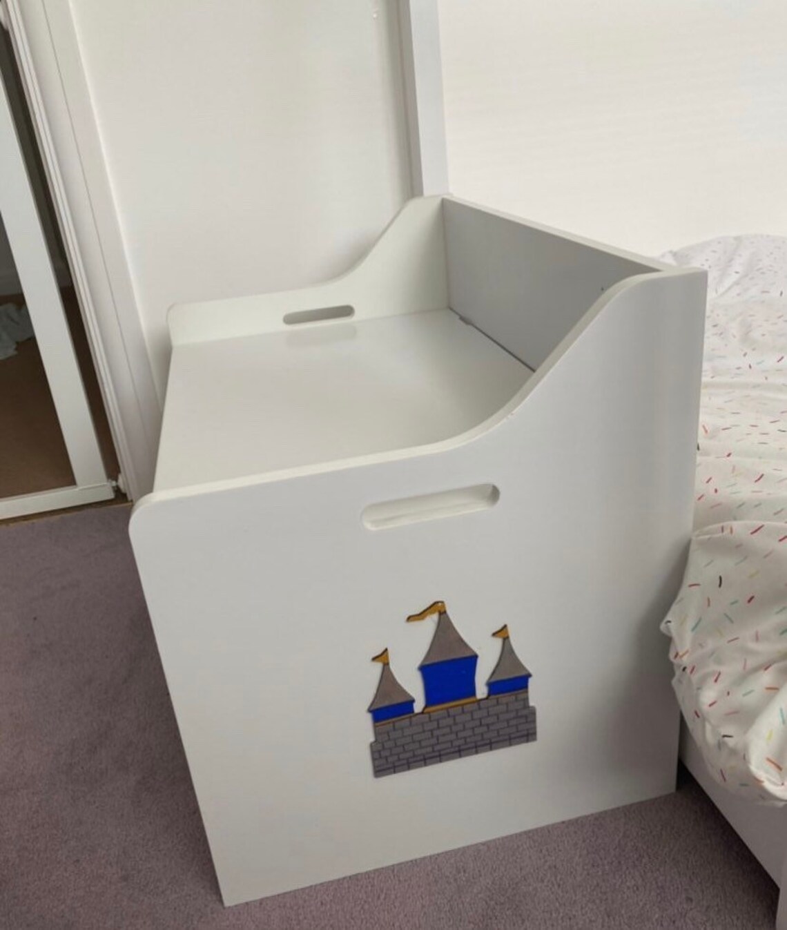 Toy Box Handmade Kids Bedroom nursery Decor Bespoke Etsy