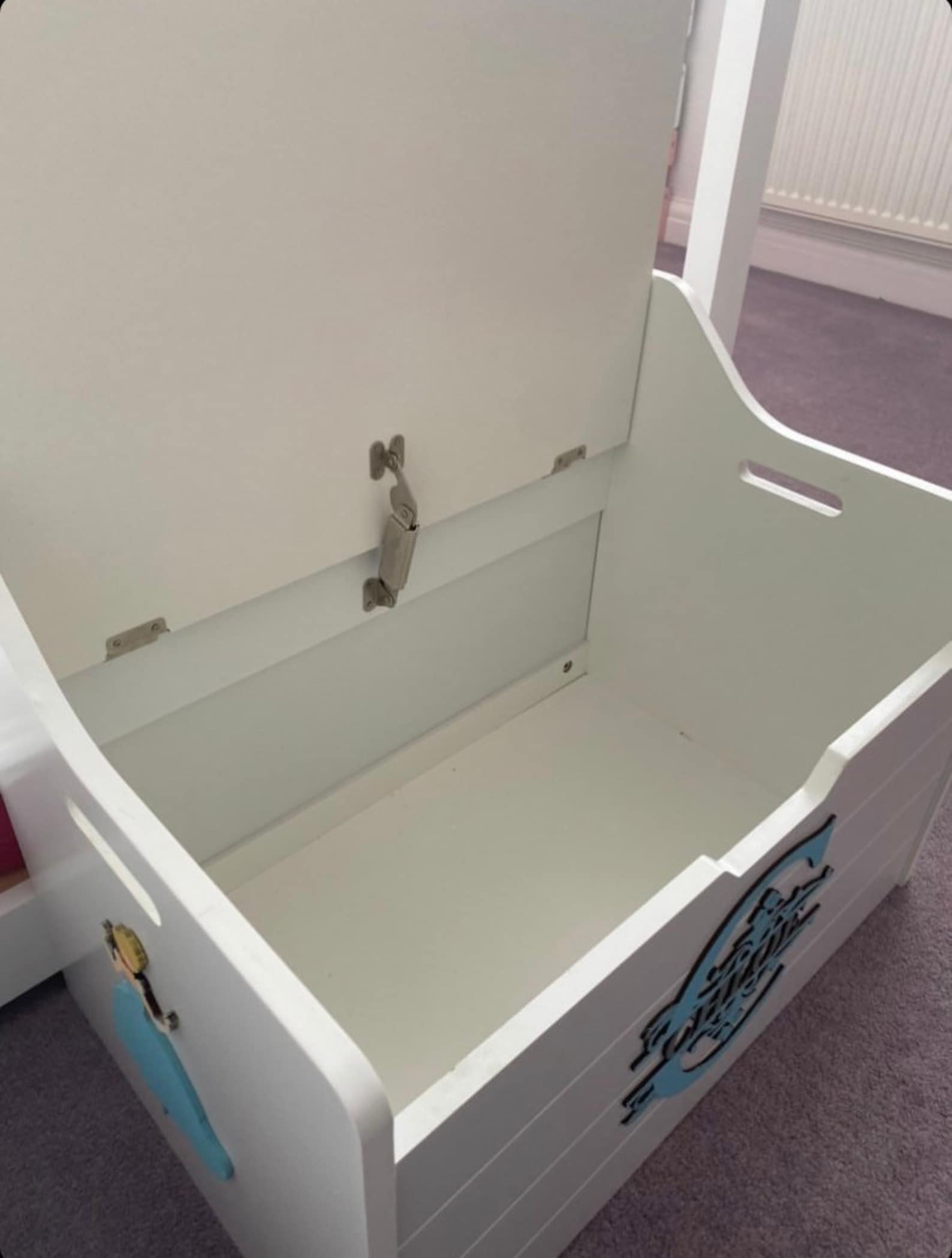 Toy Box Handmade Kids Bedroom nursery Decor Bespoke Etsy