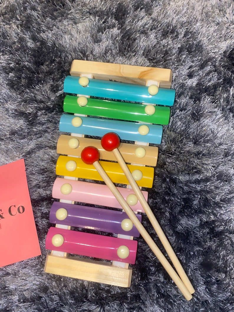 Wooden Xylophone Musical Instrument Toy Baby Children Gift Etsy UK