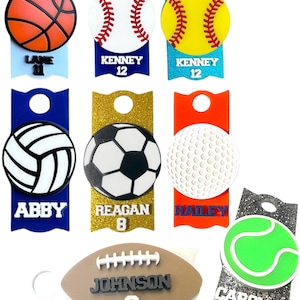 Sports Stanley Topper Fits H2O 20/30/40 oz / Softball / Baseball / Football / Basketball / Soccer / Volley Ball / Cheer / Customized