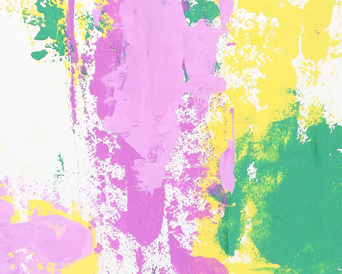 Original abstract painting in pastel colors Wall art Etsy