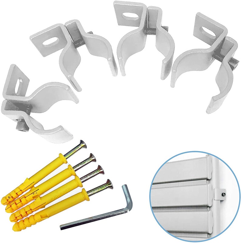 Universal Vertical Designer Radiator Wall Mount Brackets With Etsy