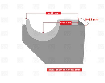 Soportes de montaje en pared de radiador de diseño vertical universal con  kit de fijación gratuito -  España