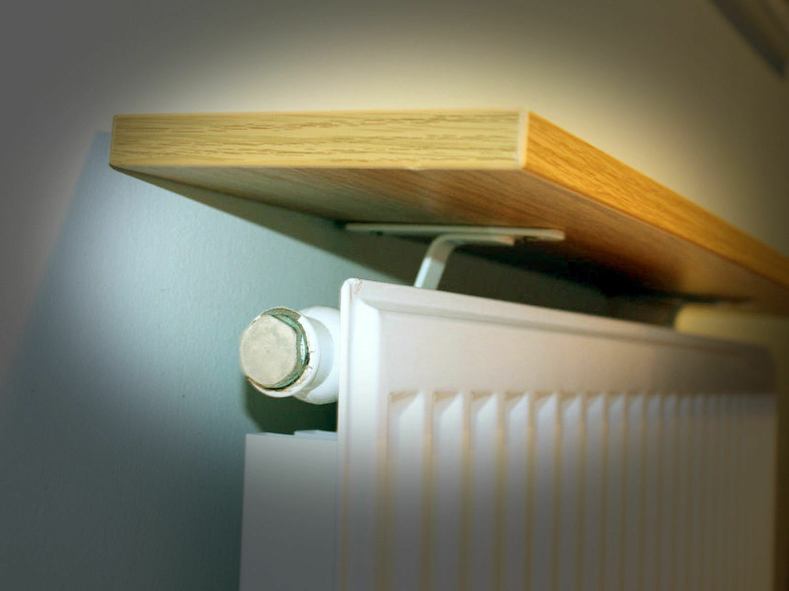 Energy Saving Radiator Shelf Brackets in White for Radiator Etsy UK