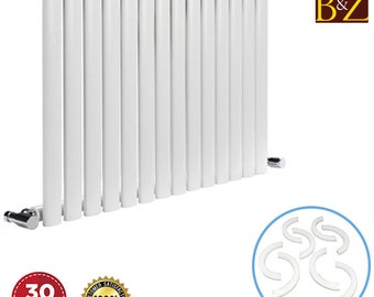 B&Z Plastic Caps Heat Protector, Heat Guard for Designer Vertical OR Horizontal Radiator Brackets (8 Pcs)