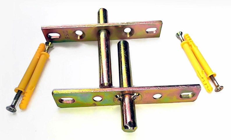 B&Z Heavy Duty Long Concealed Invisible Hidden Floating Shelf Brackets Support For Heavy Wooden Oak Mantle Timber Scaffold Board Shelf image 4