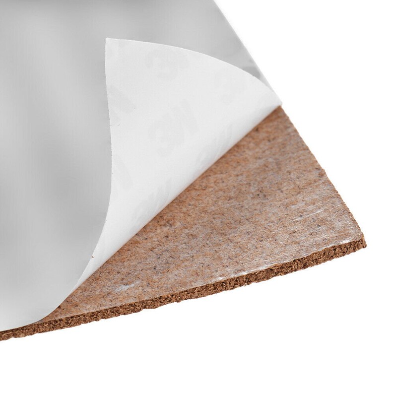 B&Z Self Adhesive Sticky Cork Board Square Tiles Mini Wall Bulletin