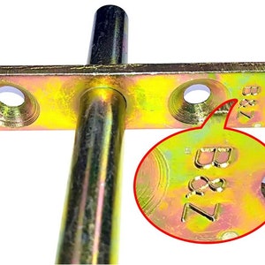 B&Z Heavy Duty Long Concealed Invisible Hidden Floating Shelf Brackets Support For Heavy Wooden Oak Mantle Timber Scaffold Board Shelf image 5