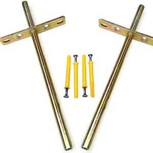 B&Z Heavy Duty Long Concealed Invisible Hidden Floating Shelf Brackets Support For Heavy Wooden Oak Mantle Timber Scaffold Board Shelf image 3