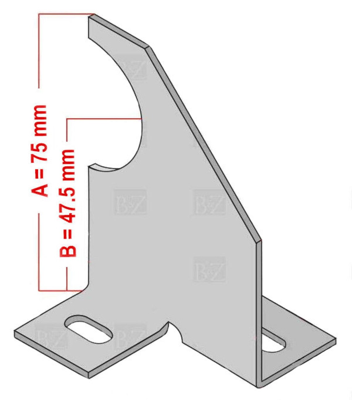 B&Z Universal Vertical Designer Radiator Wall Mount Shelf Etsy