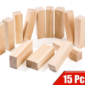 10-60mm Wood Unfinished Wood Pieces Square Blank Wood Natural Slices Wooden  Squares Cutouts for DIY Crafts Painting Staining - AliExpress