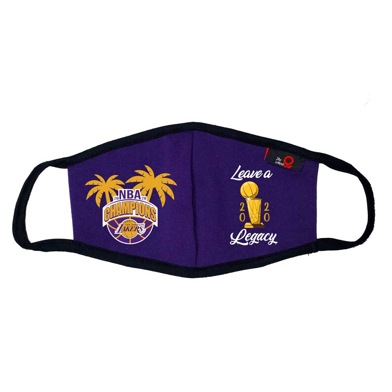 Basketball Face Mask Champions Masks Lakers Face Masks LA Etsy