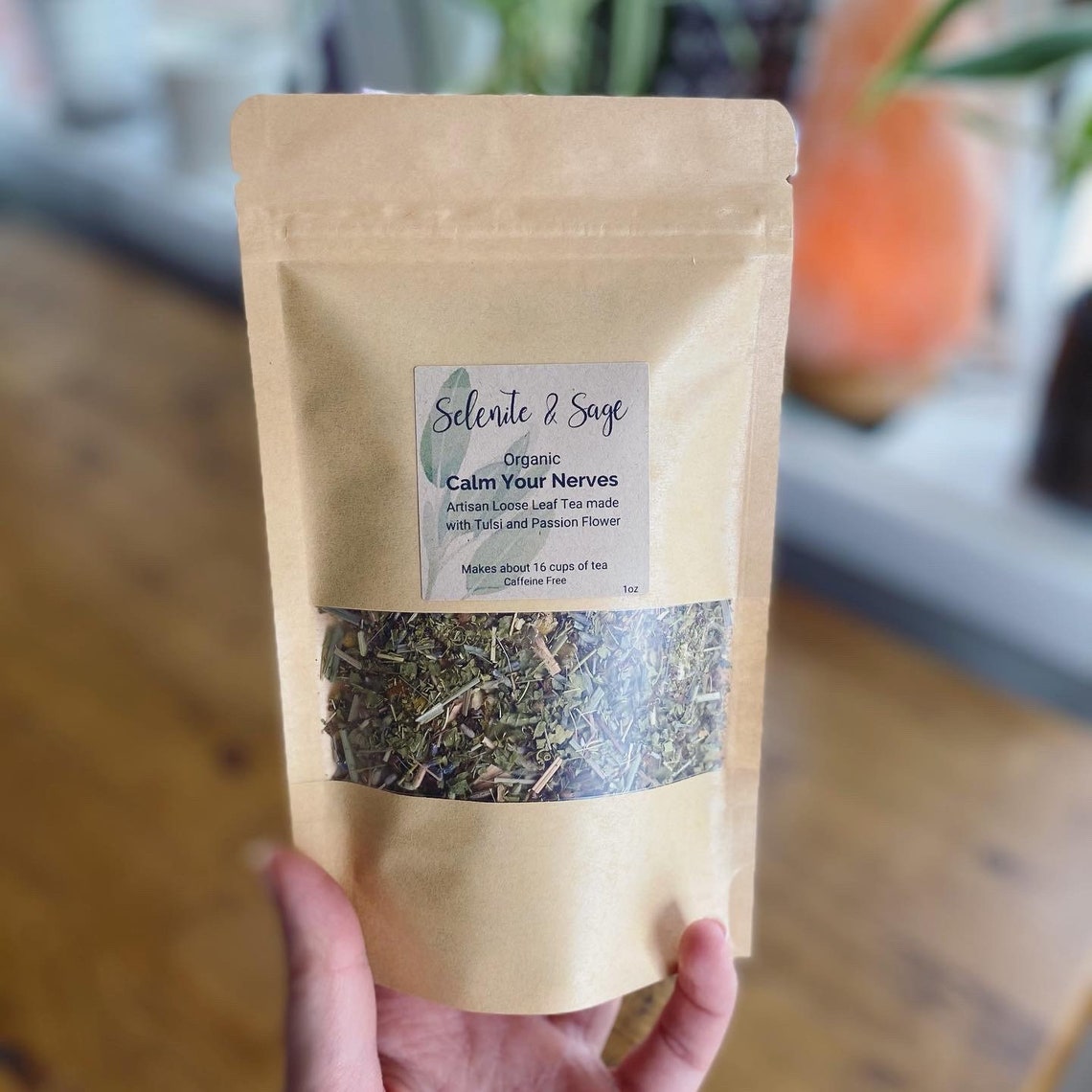 Organic Calm Your Nerves Tea Nervine Calming Tea Herbal Tea Etsy.de