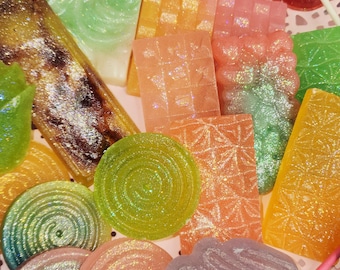 Assorted Kohakutou – Edible Crystal Candy Sweets - The Gem Vault