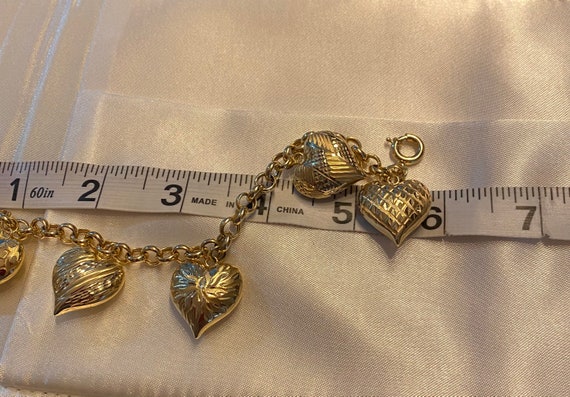 18k real gold charm’s bracelet. - image 4