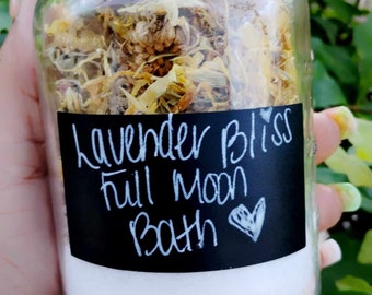 Lavender Bliss Full Moon - Spiritual bath