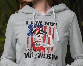 Tenacitee Girls Trump 2020 Hooded Sweatshirt