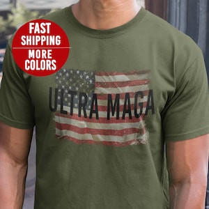 Ultra MAGA Shirt, Conservative Shirt, Pro America, Republican Gifts, Awakened Patriot Shirt, Trump Shirt, Republican Shirt, Pro Trump Tee