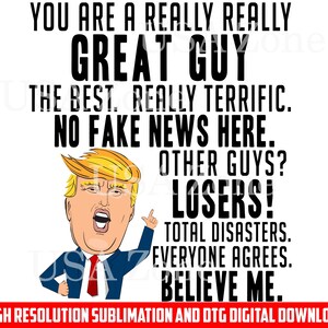 Really Great Guy SVG, Trump 2020 SVG, Trump Layered Cut File, SVG for Trump Fan, Trump Cricut Svg, Trump Silhouette Svg Png, Pro Trump