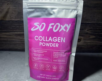 So Foxy Collagen Powder- Vitamins & Supplements- nails, hair, skin, booster