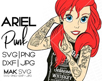 Download Free Ariel Svg Etsy SVG Cut Files