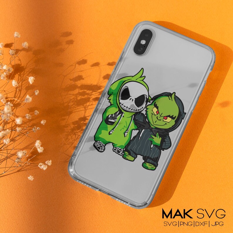 Download Jack Skellington and Grinch svg Grinch svg Jack ...