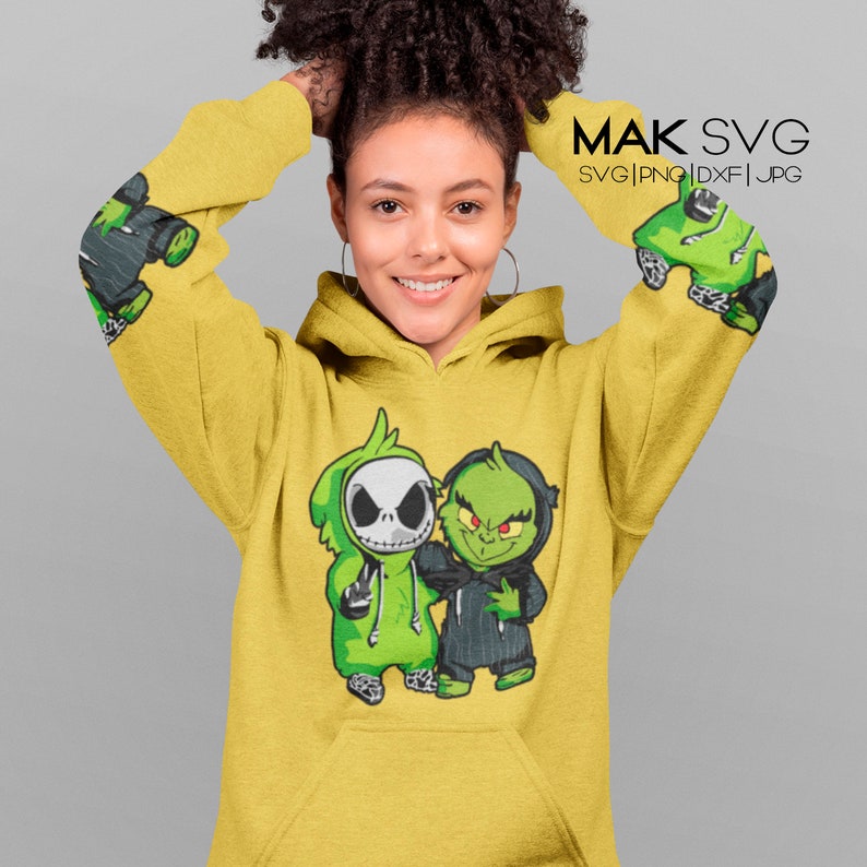 Download Jack Skellington and Grinch svg Grinch svg Jack ...