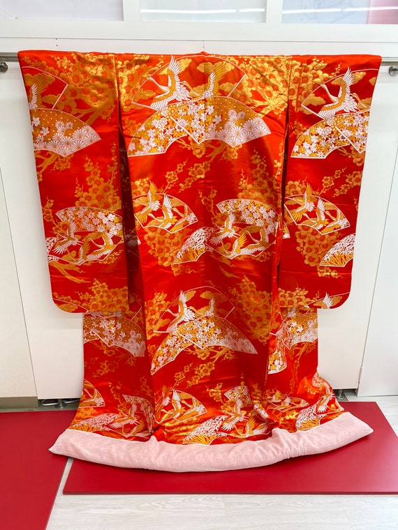 Uchikake,Kimono,Japanese kimono Robe,Wedding Robe,