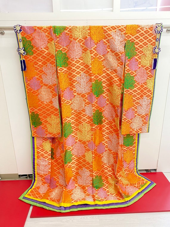Uchikake,Kimono,Japanese kimono Robe,Wedding Robe,