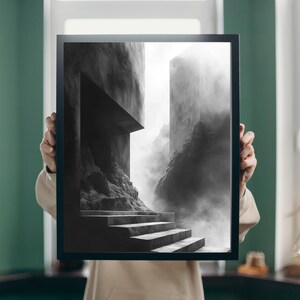 Arte de IA imprimible / Arte de pared de descarga digital / Decoración moderna para el hogar / Póster imprimible / Arte de descarga instantánea / Impresión de pared de galería / Arte digital imagen 5
