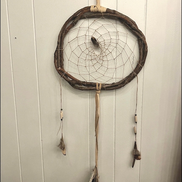 Cherokee Made Dreamcatcher, Authentic, Handmade by Native American, All Natural Materials