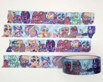 Beast Wars-washitape