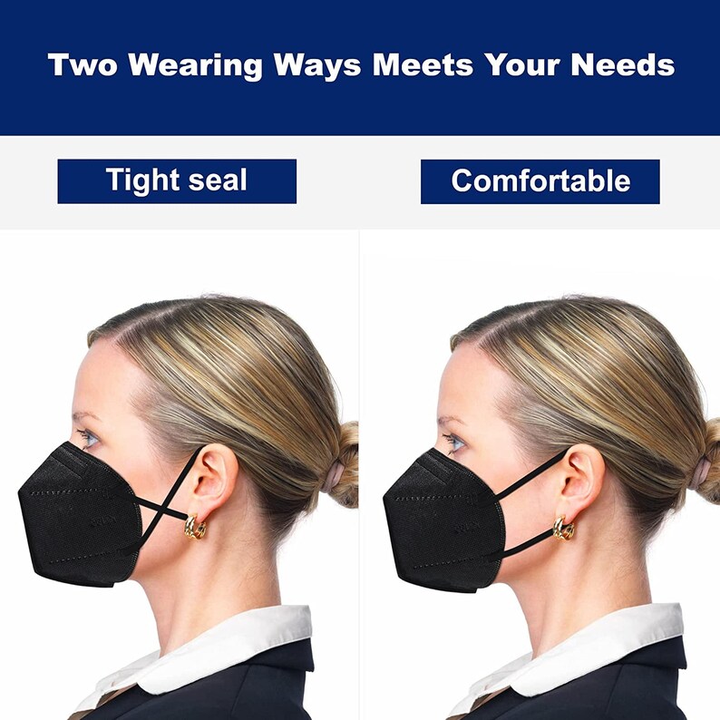 KN95 Face Mask 5pcs / KN95 Face Mask Bundle / 4 Layers Adult Etsy