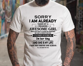 I Am Taken Shirt Etsy