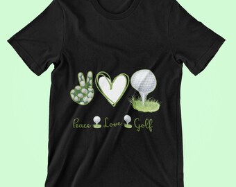 Love Golf Shirt Etsy Love Golf Shirt Etsy