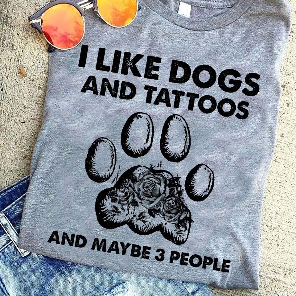 i like dogs t shirt