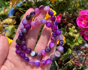 Amethyst Bracelet, Gemstone Bracelet