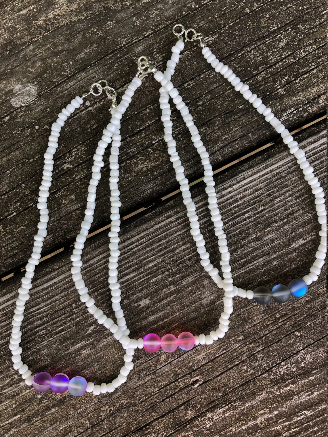 Seed Bead Choker Beaded Choker Necklace Seed Bead Boho - Etsy UK