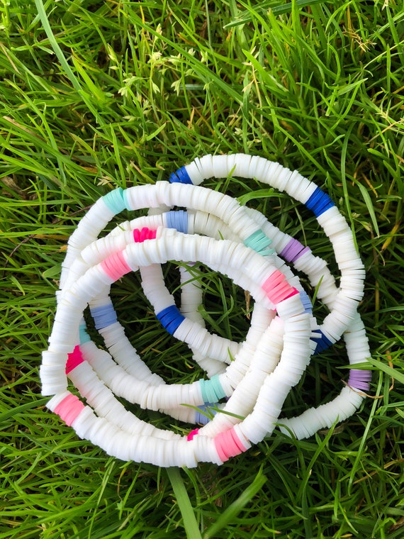 Holibanna Bracciale Surfista Boho Con Perline In Argilla Polimerica - Bracciale Dell'Amicizia Estivo - Colore Rosa - 3
