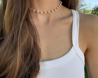Pearl Choker Necklace