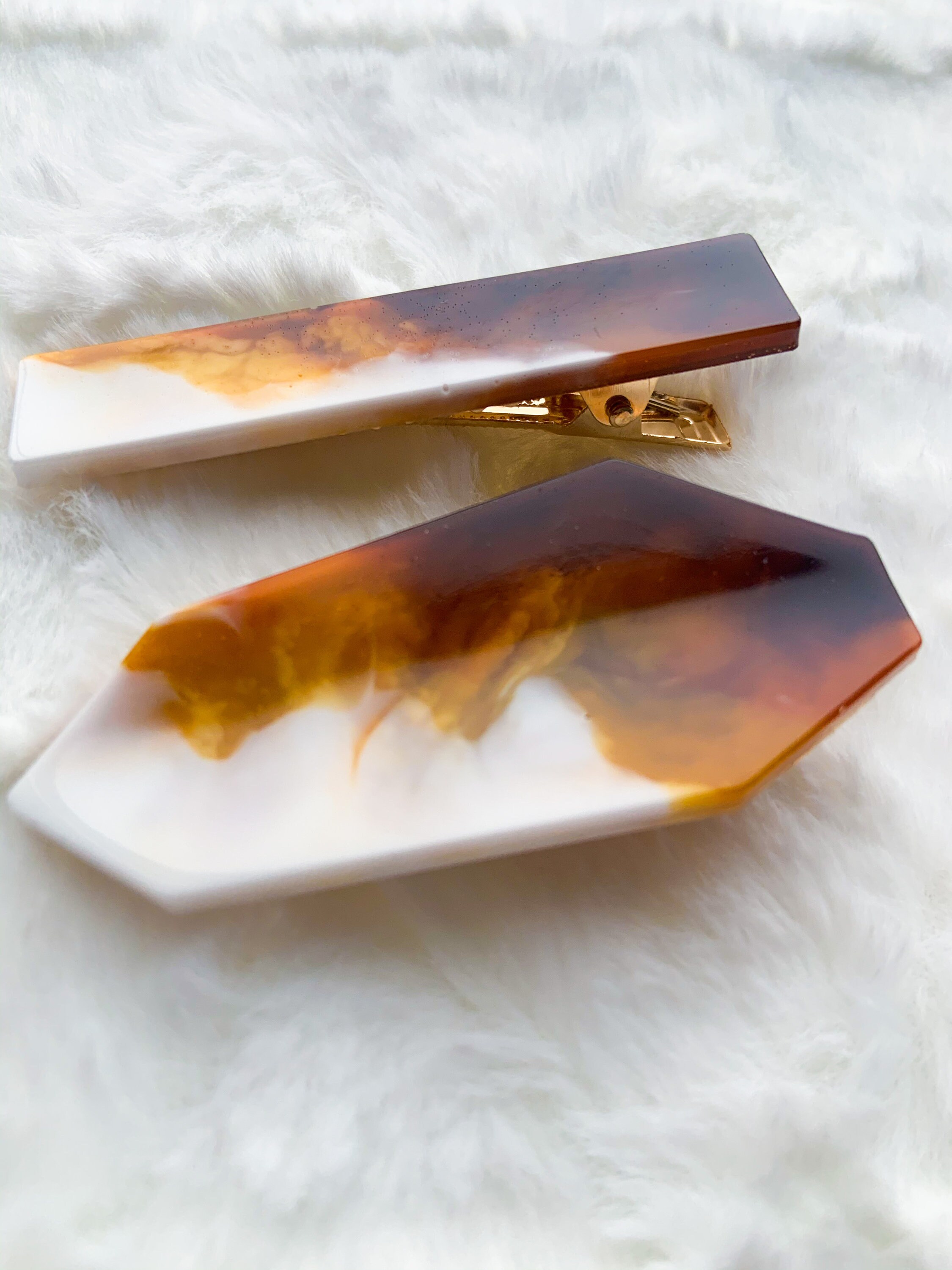 JAVA JAVA JAVA Set of 2 Hair Clip Barrettes Etsy Canada