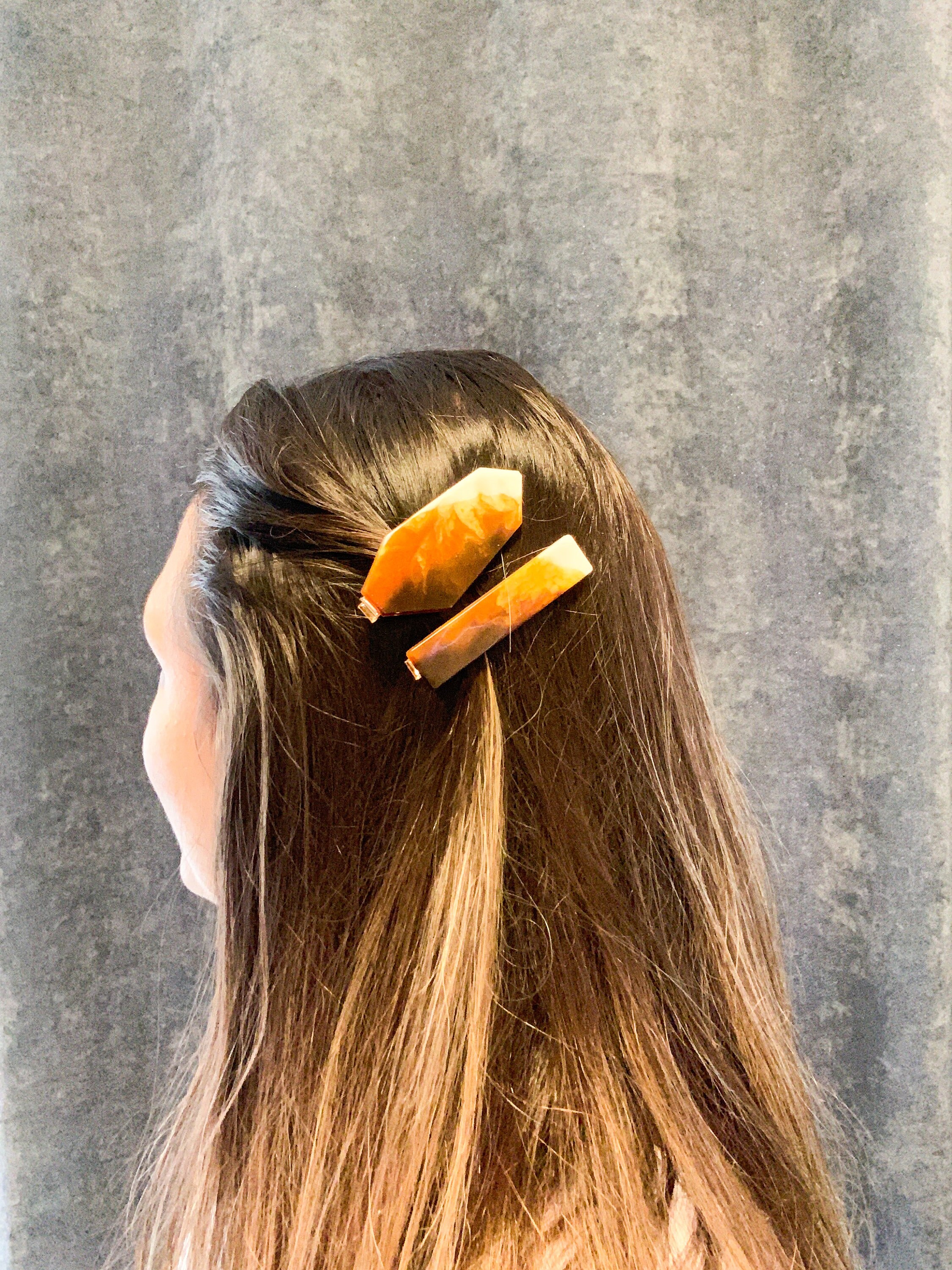 JAVA JAVA JAVA Set of 2 Hair Clip Barrettes Etsy Canada