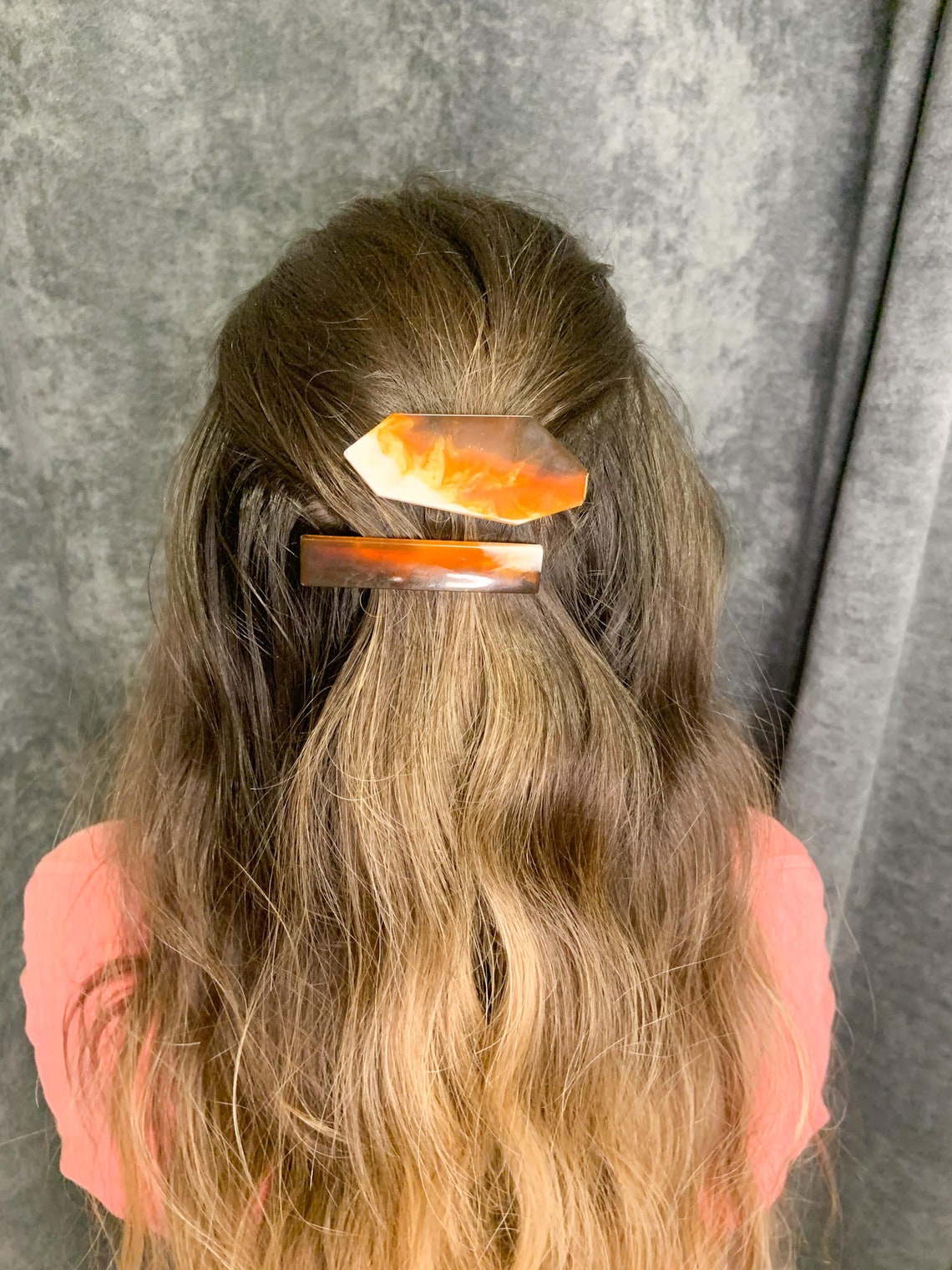 JAVA JAVA JAVA Set of 2 Hair Clip Barrettes Etsy Canada